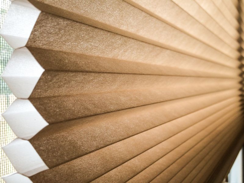 Pleated Shades Installation in Denver, CO