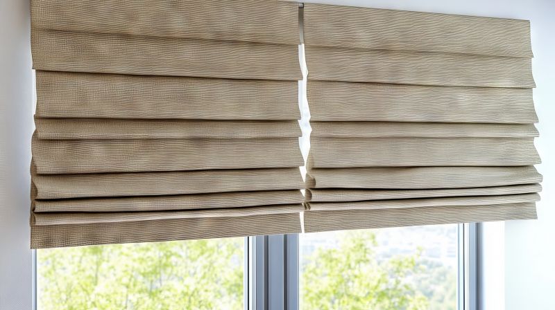 Roman Blinds Installation in Denver County, CO